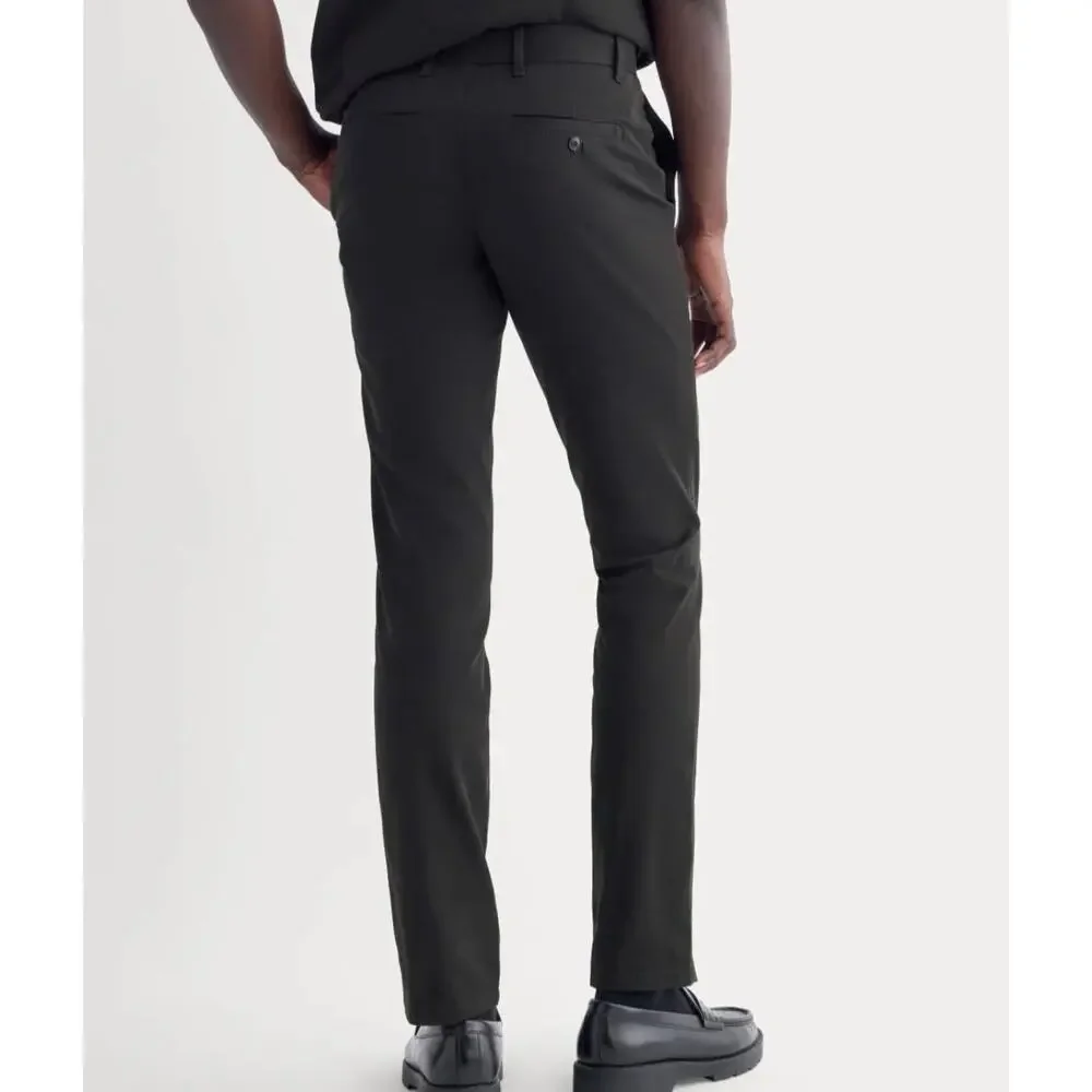 Everlane Uniform Slim Fit Performance Chino Pant Black Mens 30x32 NWT Stretch